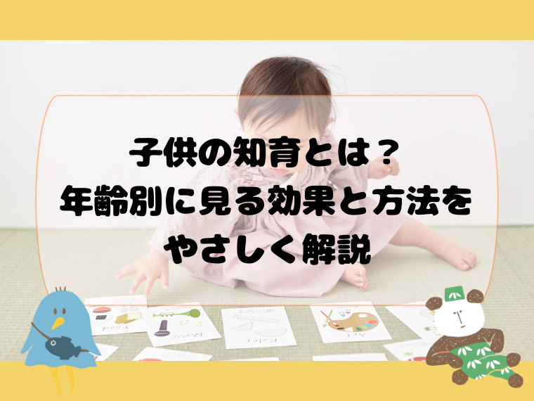 子供の知育とは？年齢別に見る効果と方法をやさしく解説